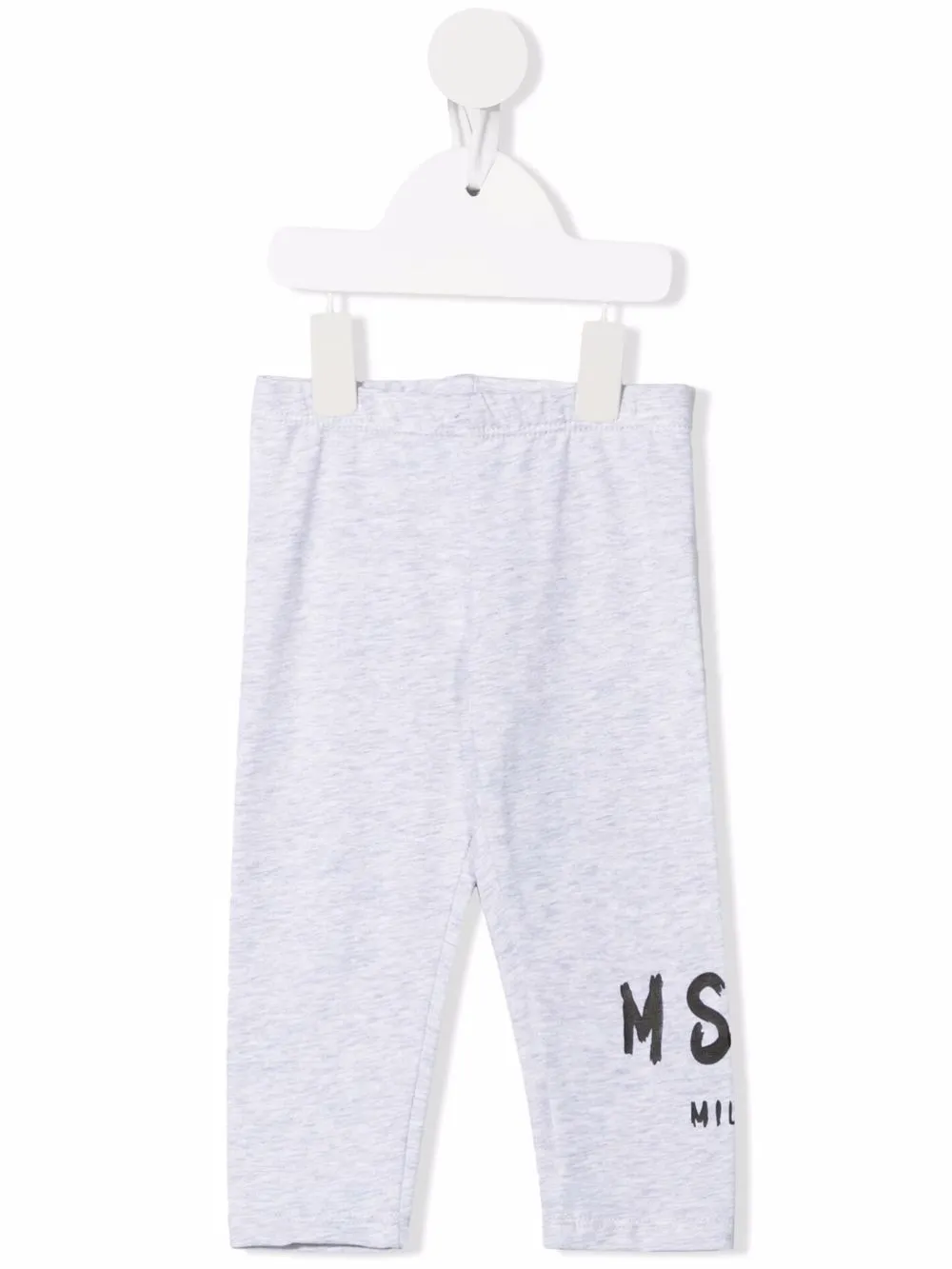 MSGM Kids Legging met logoprint Grijs
