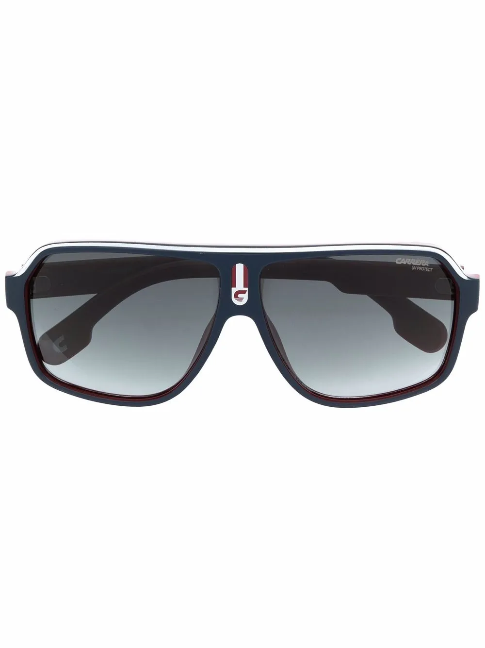 Carrera mono-frame pilot sunglasses | Blue | Image 1