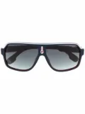 Carrera mono-frame pilot sunglasses - Blue