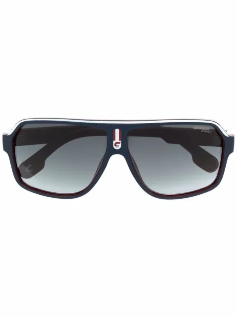 Carrera mono-frame pilot sunglasses