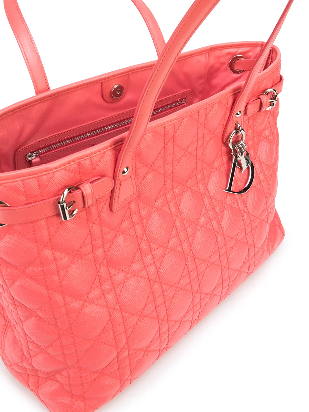 фото Christian dior сумка-тоут panarea cannage pre-owned