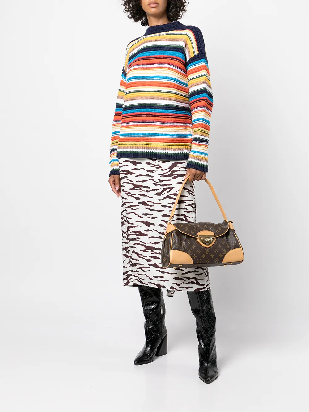 фото Louis vuitton сумка на плечо beverly mm pre-owned