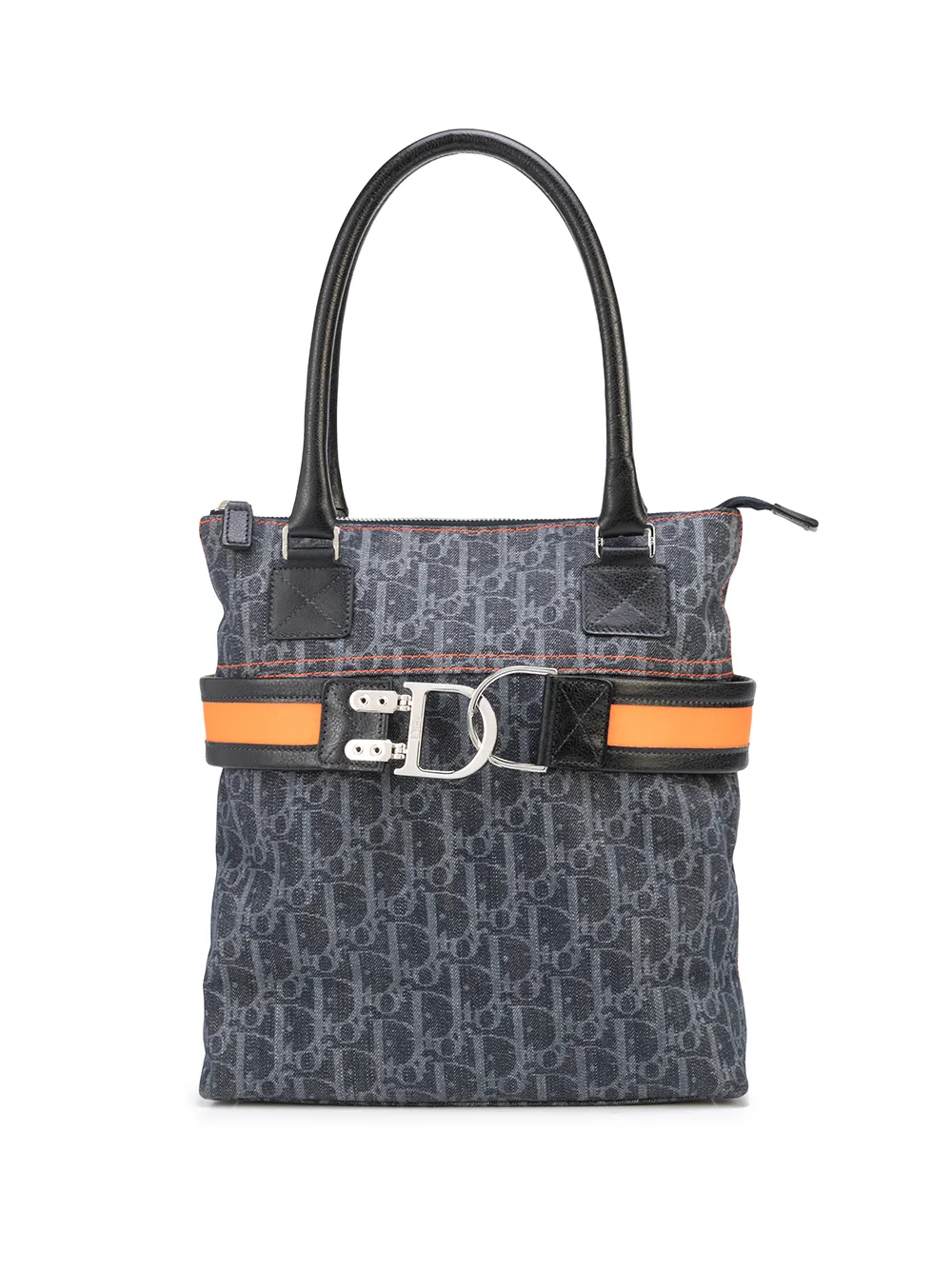 фото Christian dior сумка-тоут flight pre-owned с узором trotter