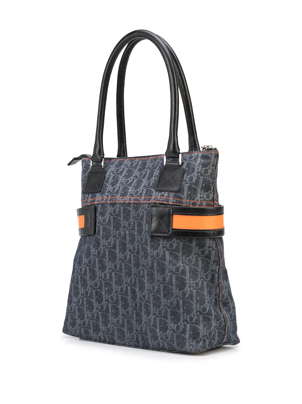 фото Christian dior сумка-тоут flight pre-owned с узором trotter