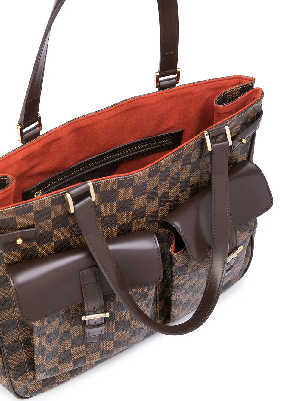 фото Louis vuitton сумка-тоут damier ebène uzes pre-owned