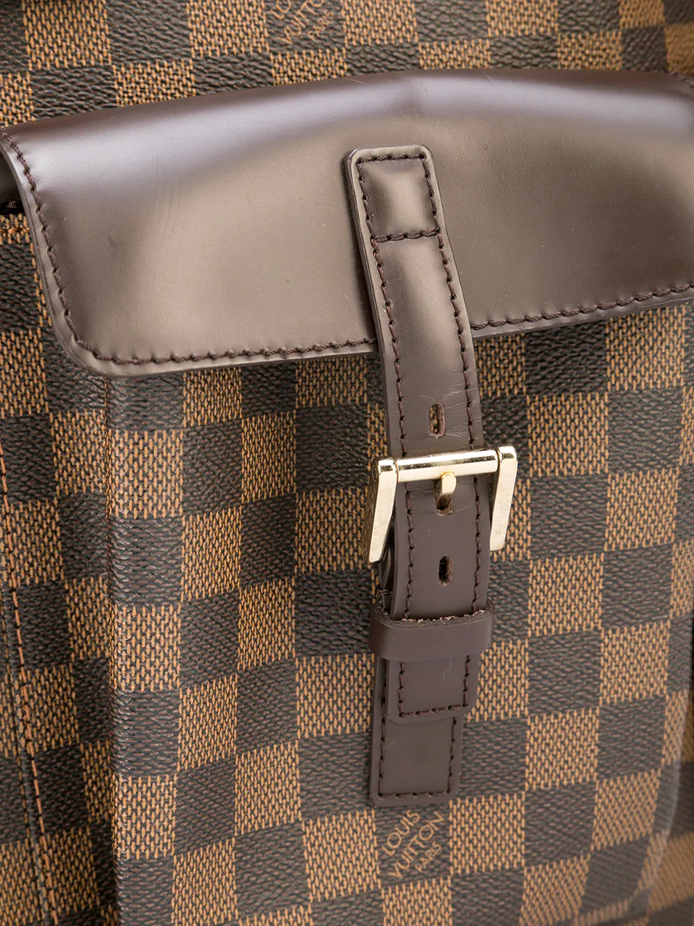 фото Louis vuitton сумка-тоут damier ebène uzes pre-owned