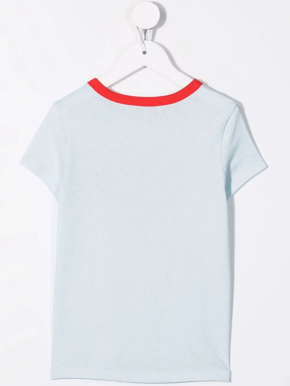 Lanvin Enfant T-shirt met hart logo - Blauw