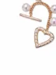 Carolina Herrera heart charm bracelet