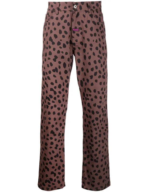 Pleasures animal-print Denim Jeans 