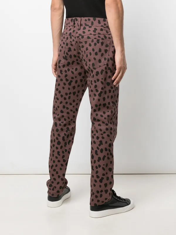 Pleasures animal-print Denim Jeans 