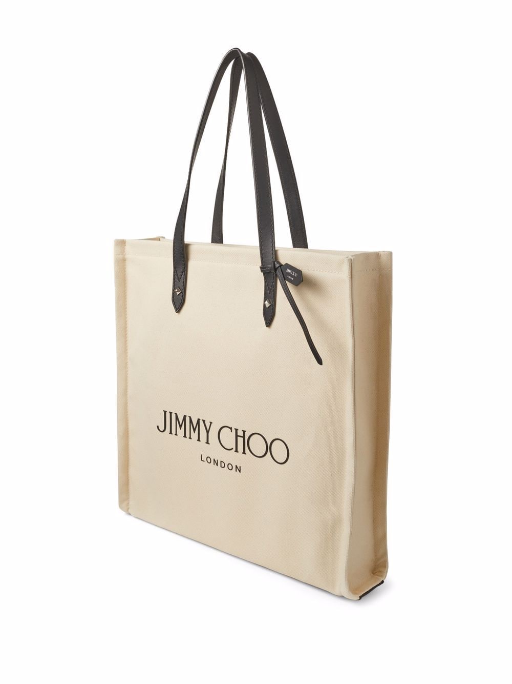 фото Jimmy choo сумка-тоут из канваса с логотипом