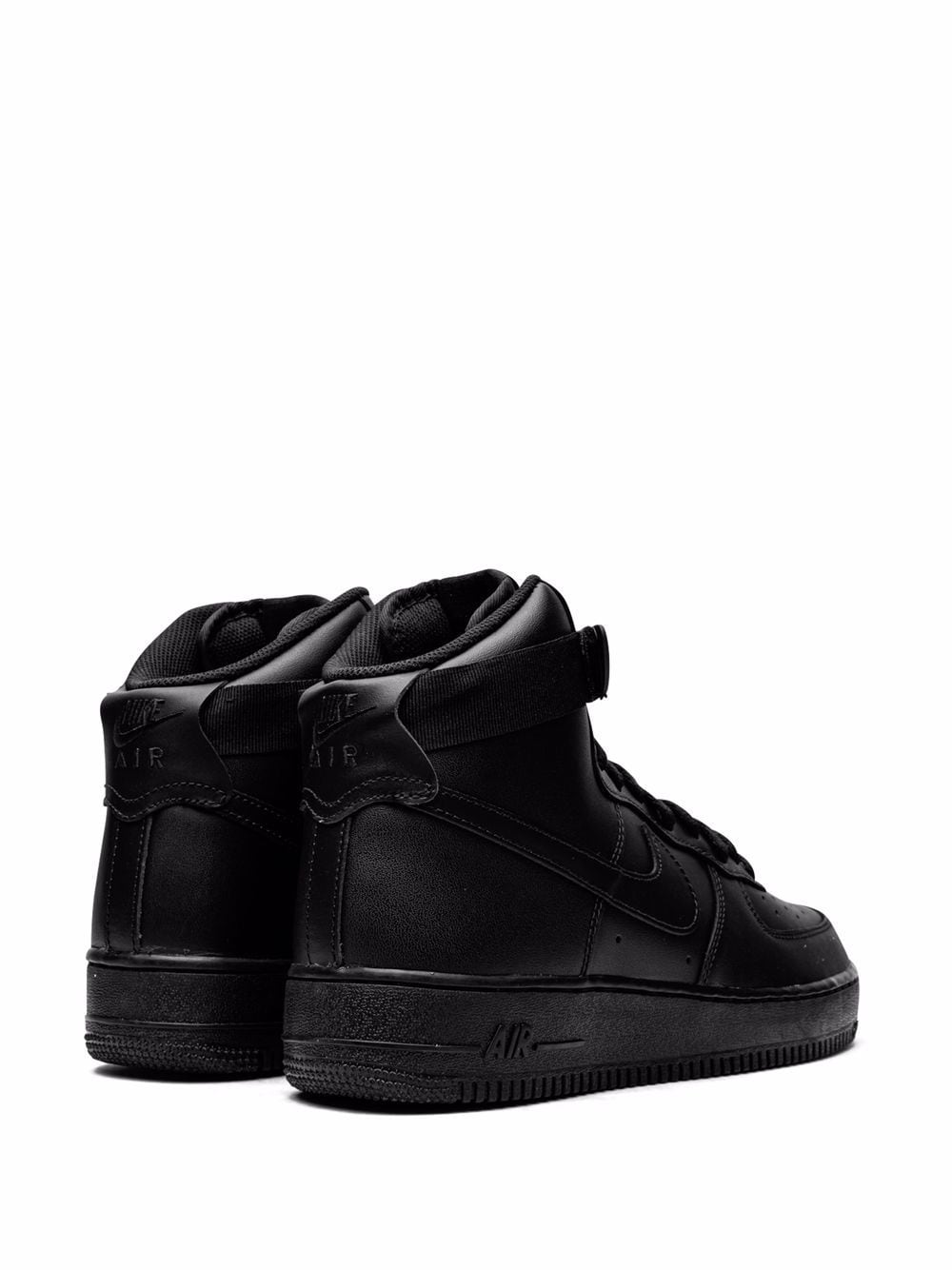 Shop Nike Air Force 1 High '07 "triple Black" Sneakers