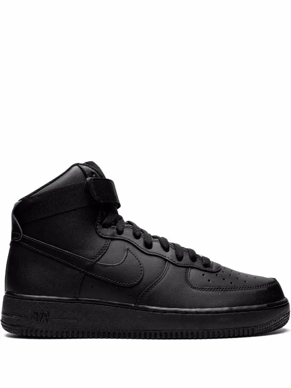 Nike Air Force 1 High trainers in triple black