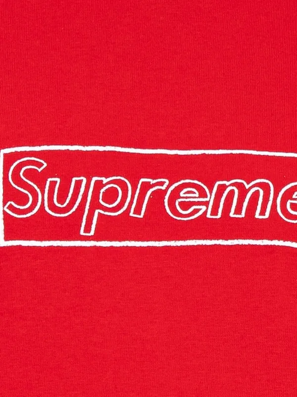 Supreme KAWS Chalk Logo Tee