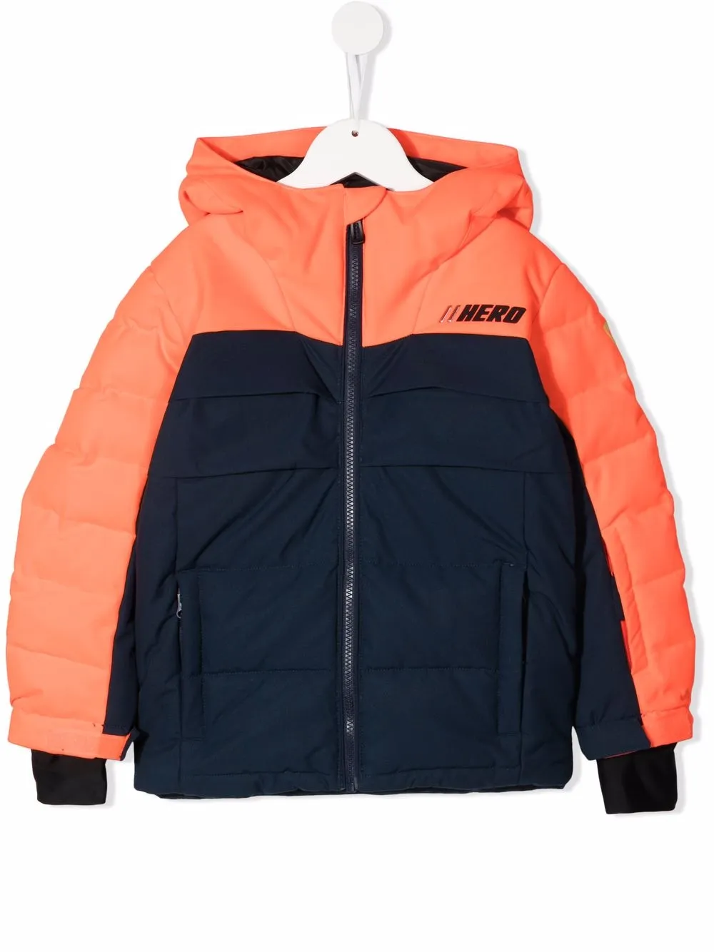 

Rossignol Hero colourblock hooded ski jacket - Orange