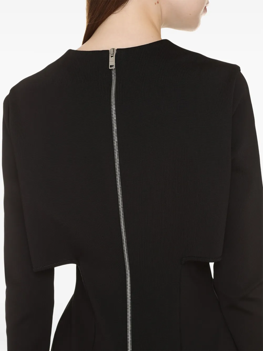 Givenchy cut-out detail long-sleeve dress Women