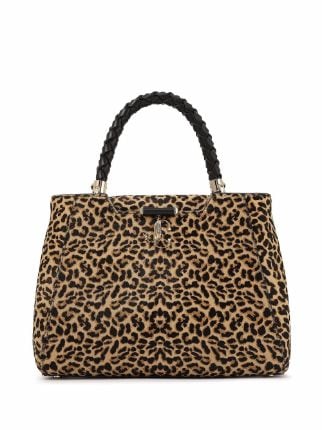 Jimmy Choo Vareene leopard-print Tote Bag - Farfetch