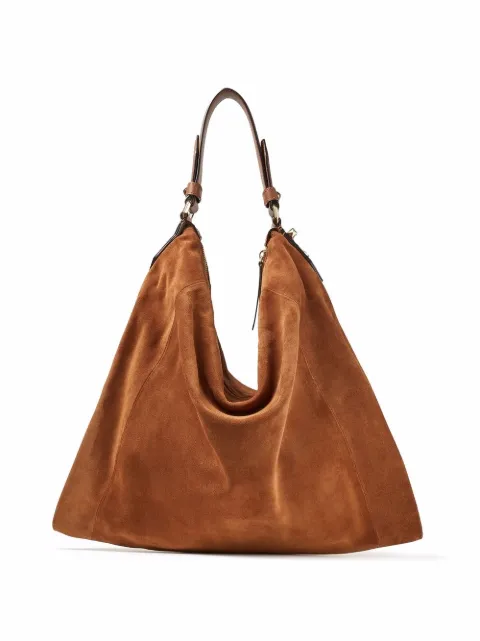 Jimmy Choo Ana suede hobo bag