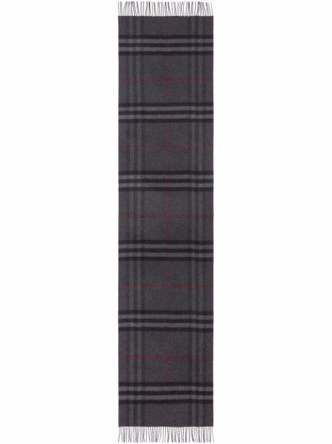 Burberry Reversible Check cashmere scarf Men