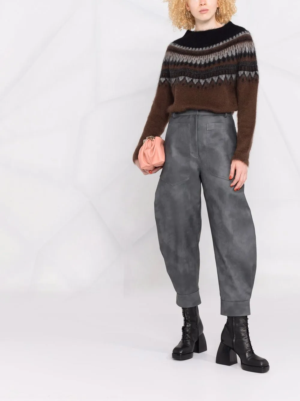 Bild 2 von P.A.R.O.S.H. Pullover mit Intarsien-Motiv
