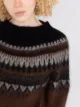 P.A.R.O.S.H. Pullover mit Intarsien-Motiv