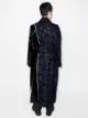 PRONOUNCE patchwork-design belted coat