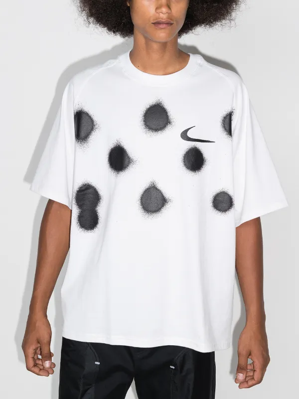 Nike X Off-White x Off-White graffiti-print T-shirt | White | FARFETCH