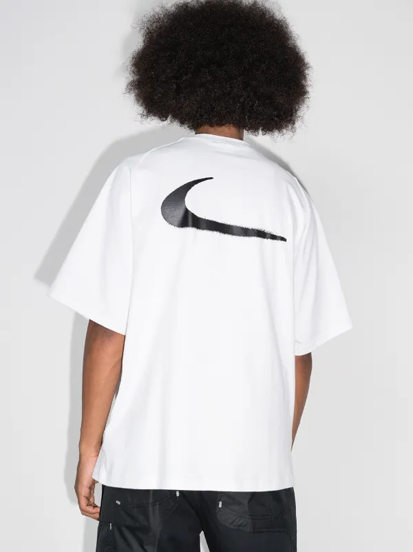 Nike X Off-White x Off-White graffiti-print T-shirt | White | FARFETCH