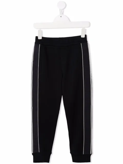 Emporio Armani Kids pants con rayas laterales 