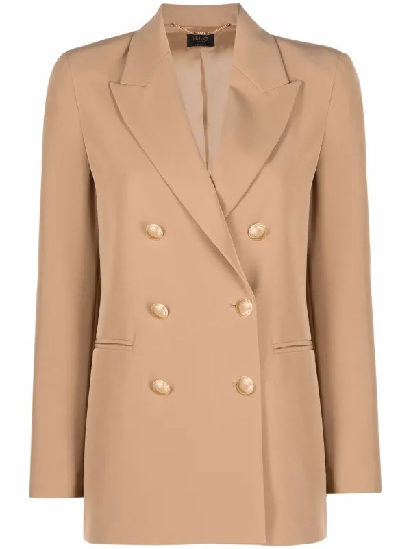 Tailored double breasted coat clearance