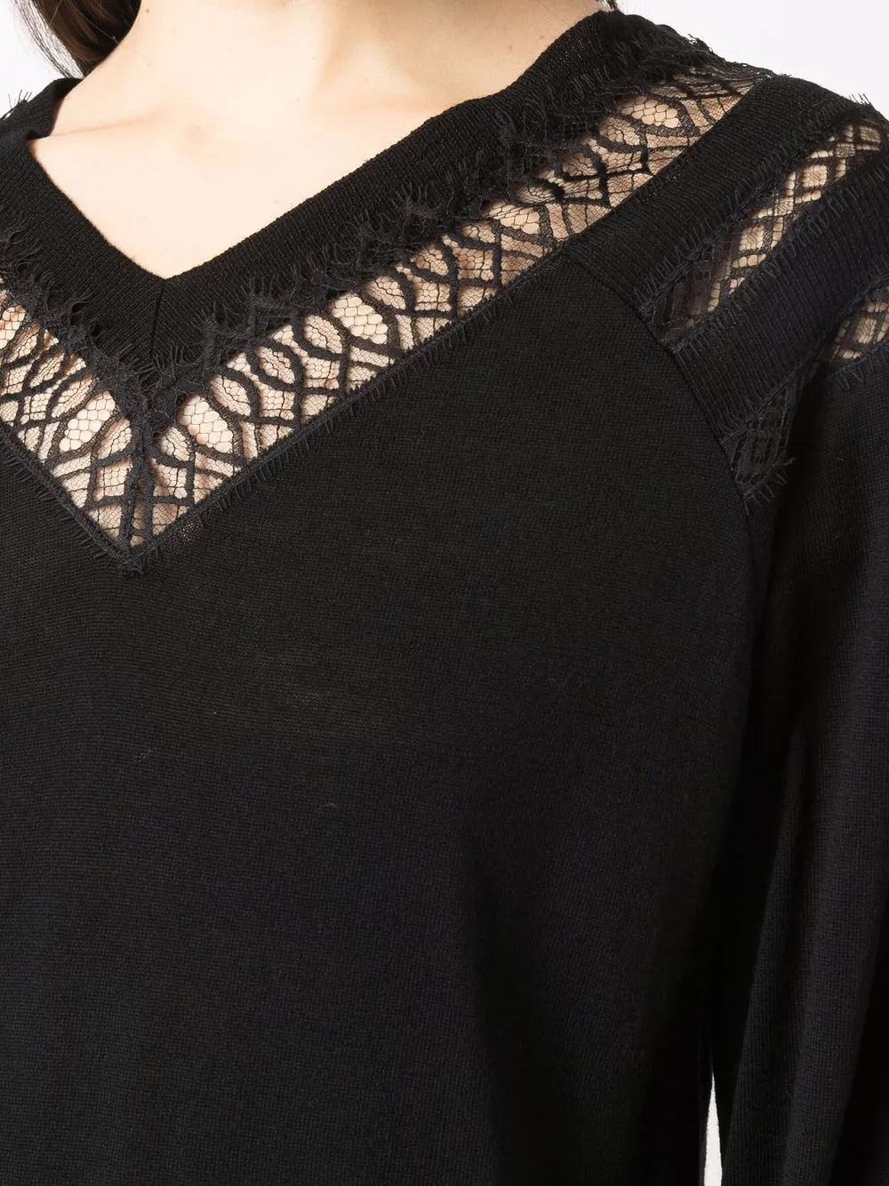 фото Alberta ferretti топ с сетчатой вставкой