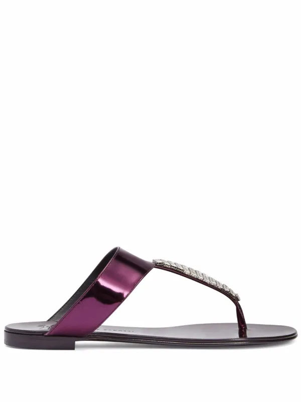 Giuseppe zanotti crystal sandals on sale