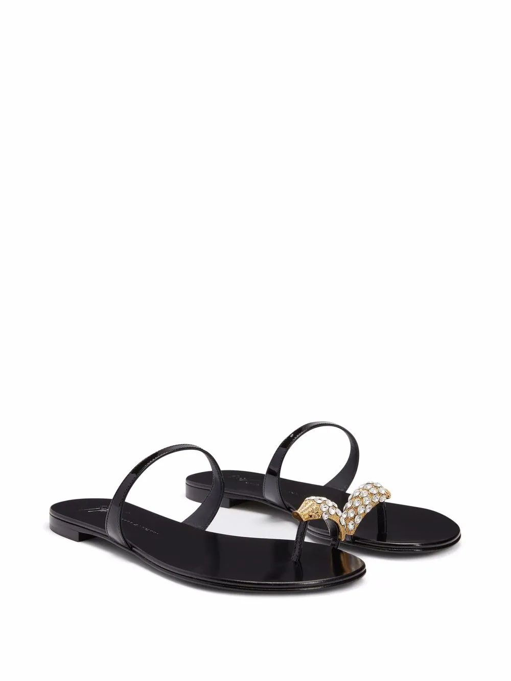 фото Giuseppe zanotti сандалии ring seahorse