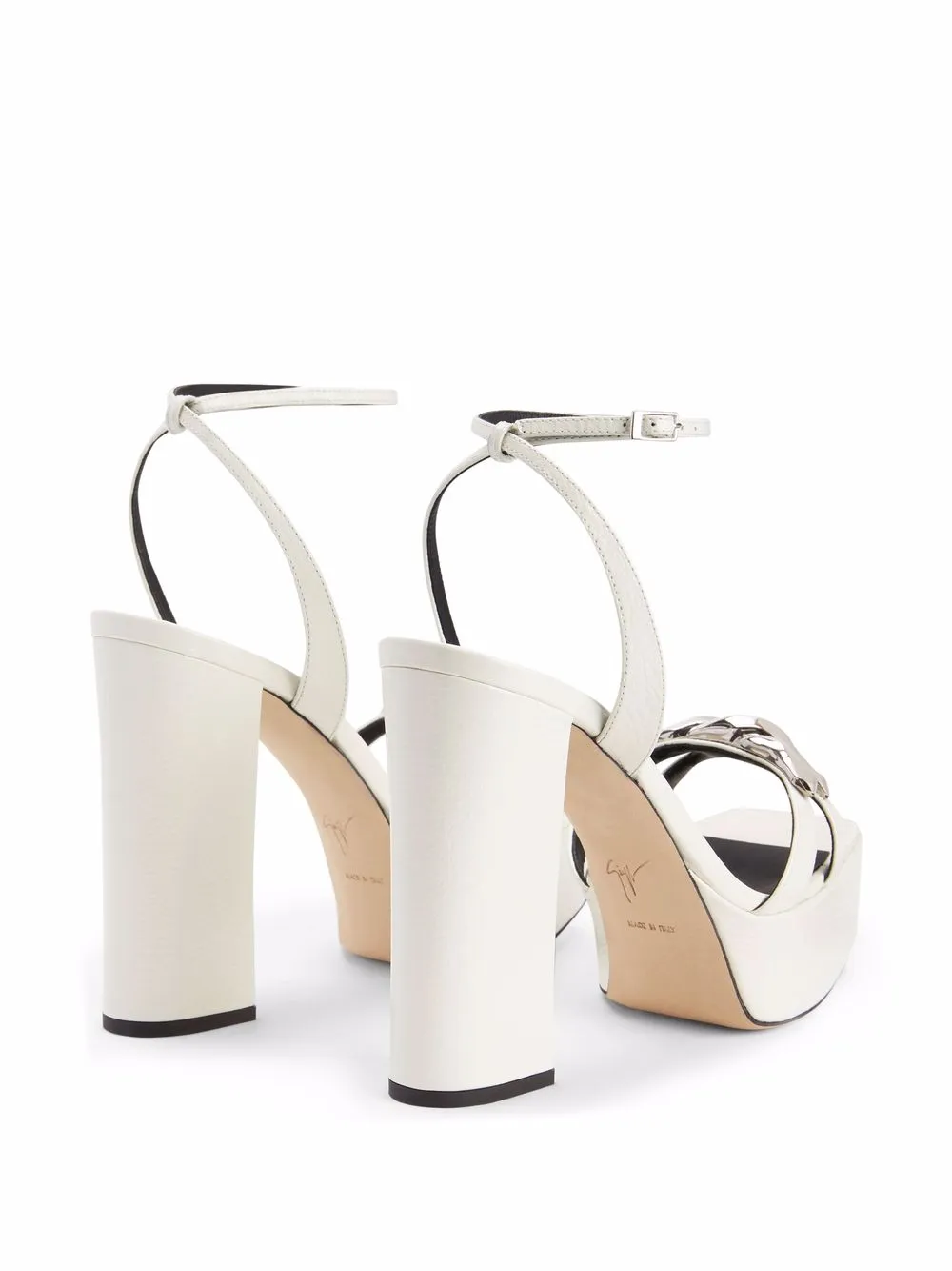 фото Giuseppe zanotti босоножки daila на блочном каблуке