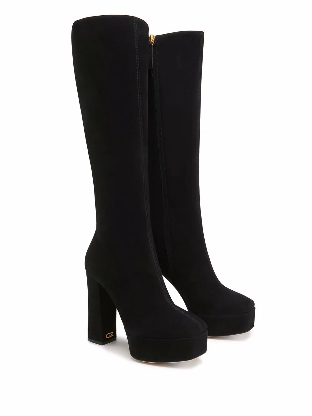 Giuseppe Zanotti Valkiria knielaarzen - Zwart