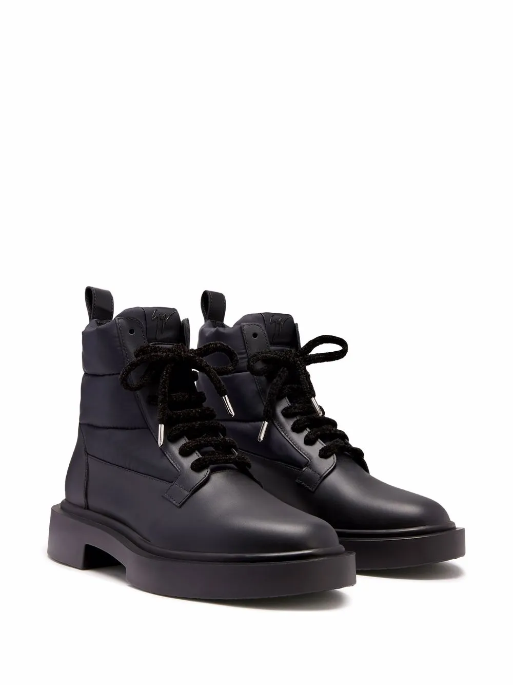 Giuseppe Zanotti Achille Ice enkellaarzen - Zwart