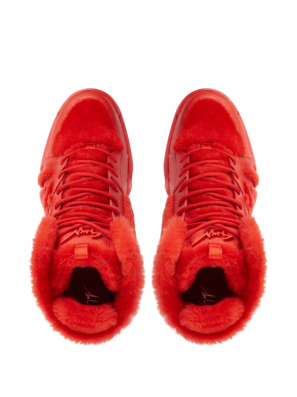 фото Giuseppe zanotti высокие кроссовки talon winter