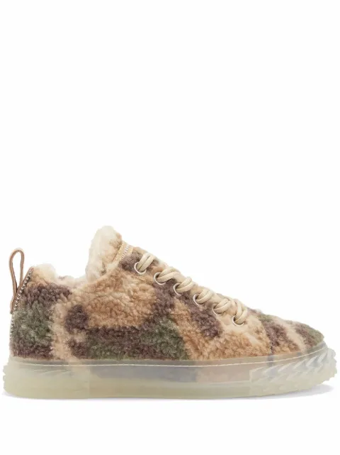 Giuseppe Zanotti Blabber camouflage-print textured sneakers