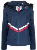Rossignol faux fur-trim ski jacket - Blue
