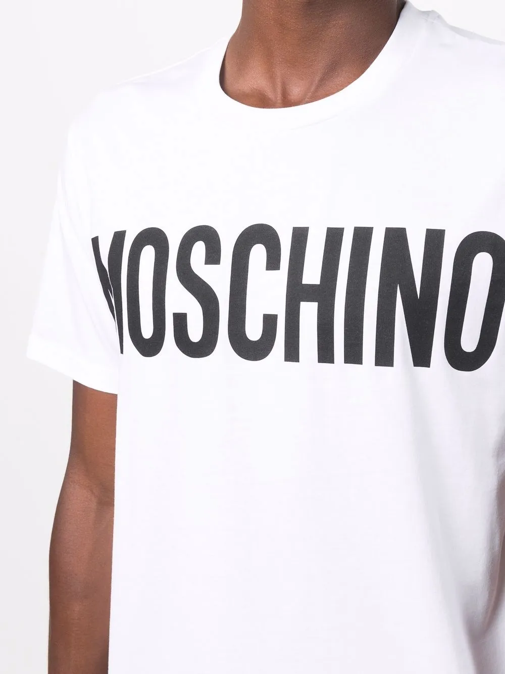 фото Moschino футболка с логотипом