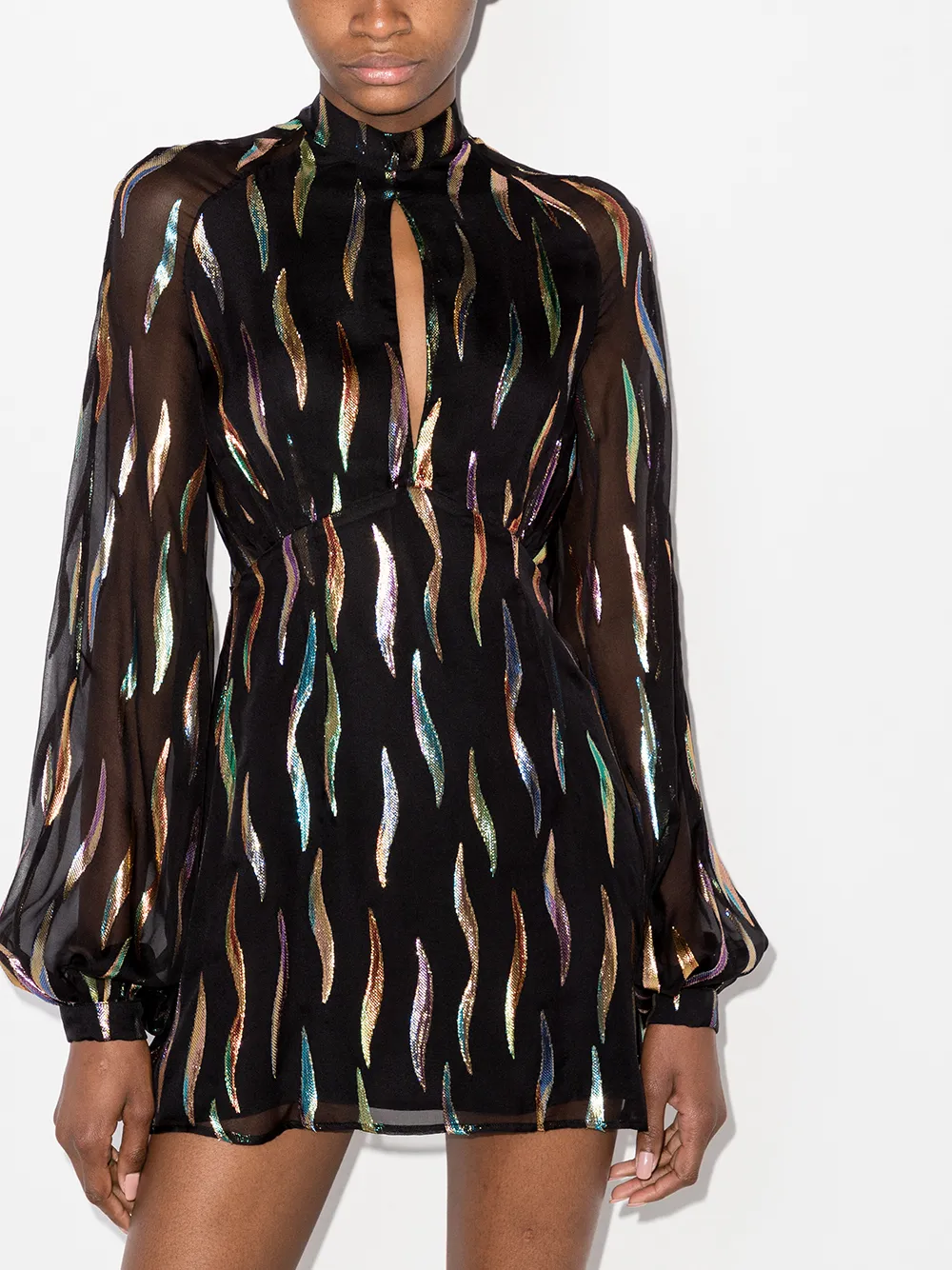 Penny shimmer silk outlet maxi dress