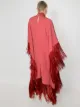 Taller Marmo vestido tipo caftán Mrs Ross con flecos