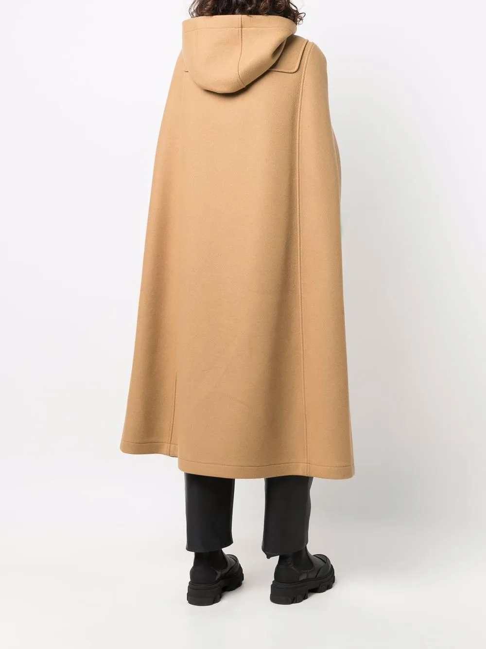 фото Red valentino toggle-fastening hooded cape