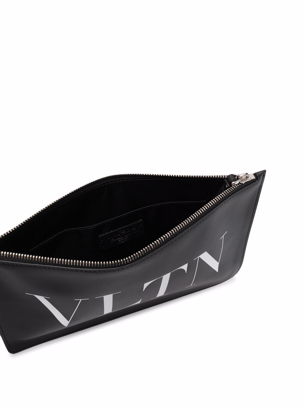 фото Valentino garavani vltn leather clutch