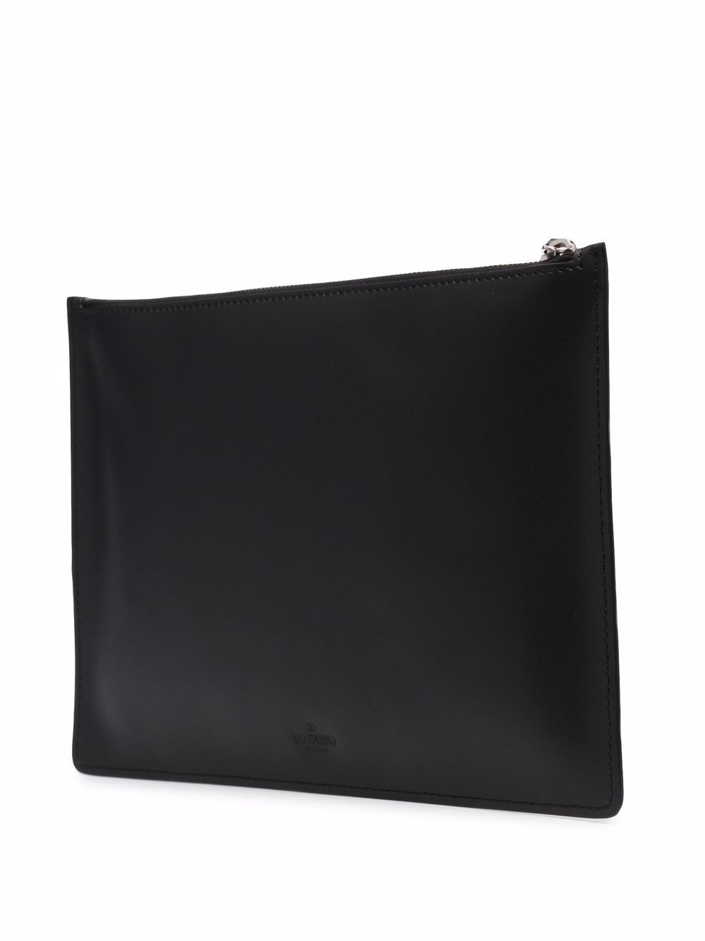 фото Valentino garavani vltn leather clutch