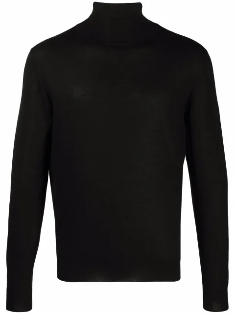 Fedeli roll neck cashmere-silk jumper