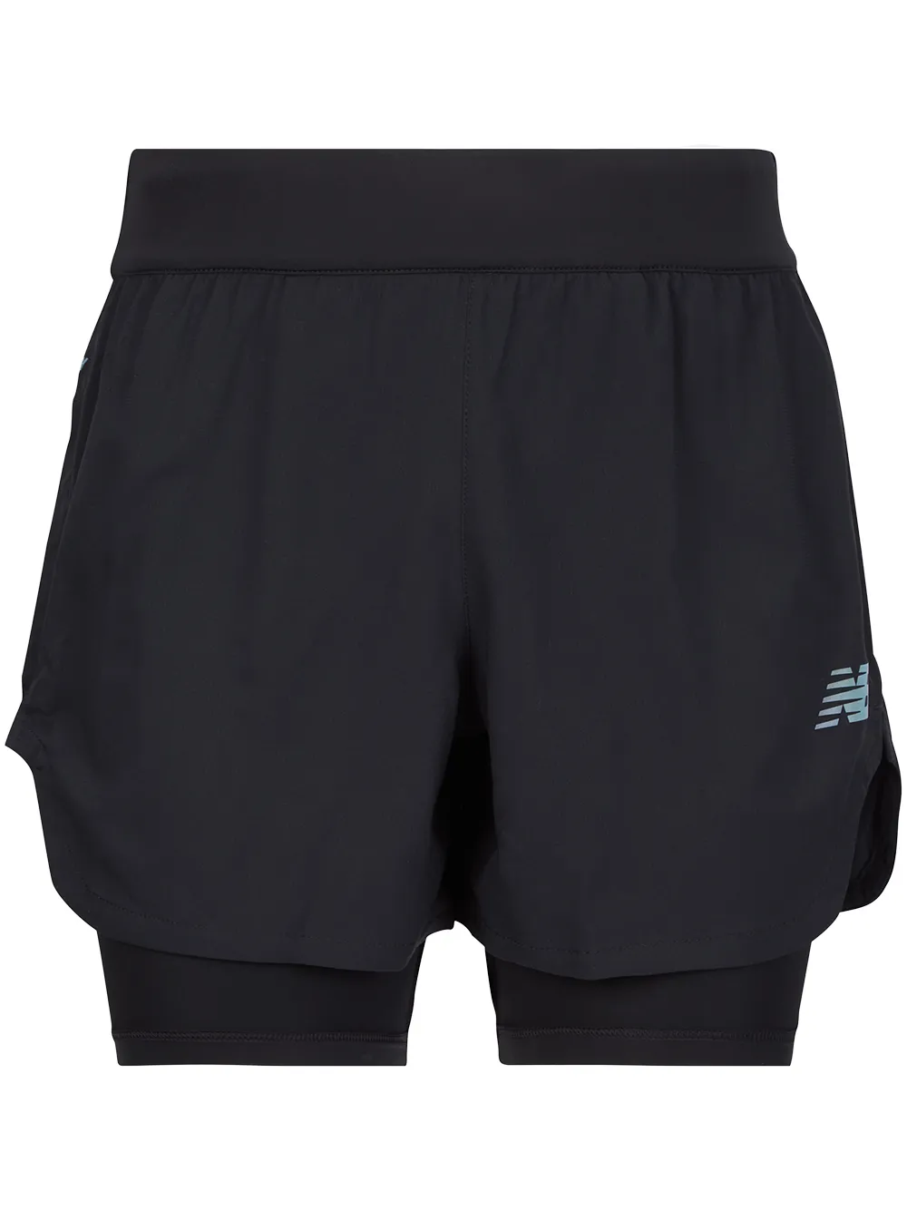 

New Balance bermudas Q Speed Fuel 2 in 1 - Negro