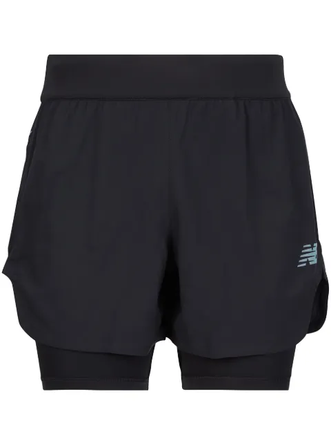 New Balance شورت 'Q سبيد فيوير' 2 في 1