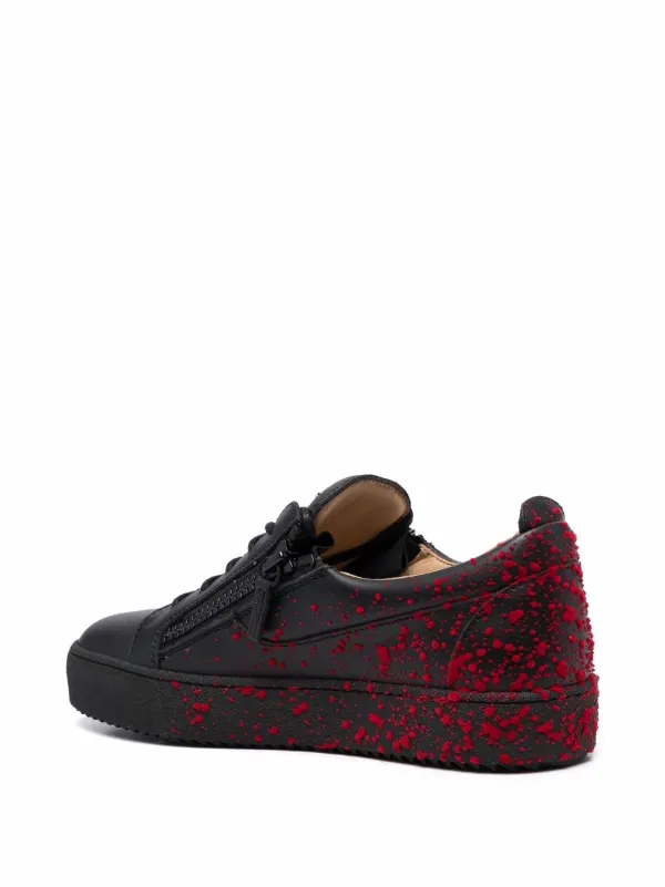 Giuseppe Zanotti Frankie Spray low-top Sneakers | Black | FARFETCH