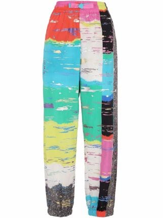 Dolce & Gabbana abstract-print Cropped Trousers - Farfetch